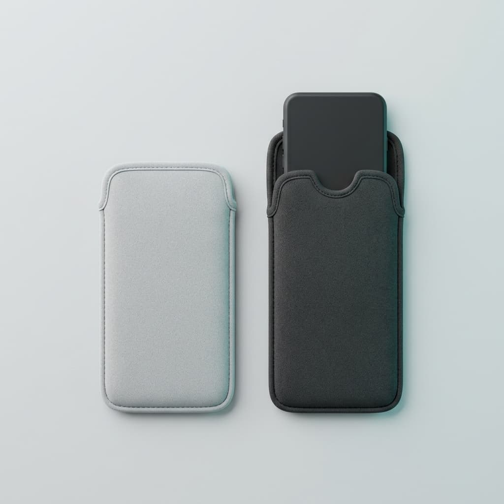 Neoprene Sleeve Duo — Scratch-free in bag or pocket.